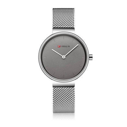 Stylish Women's Mesh Belt Quartz Watch - Casual & Business Pointer Timepiece - Emprize360
