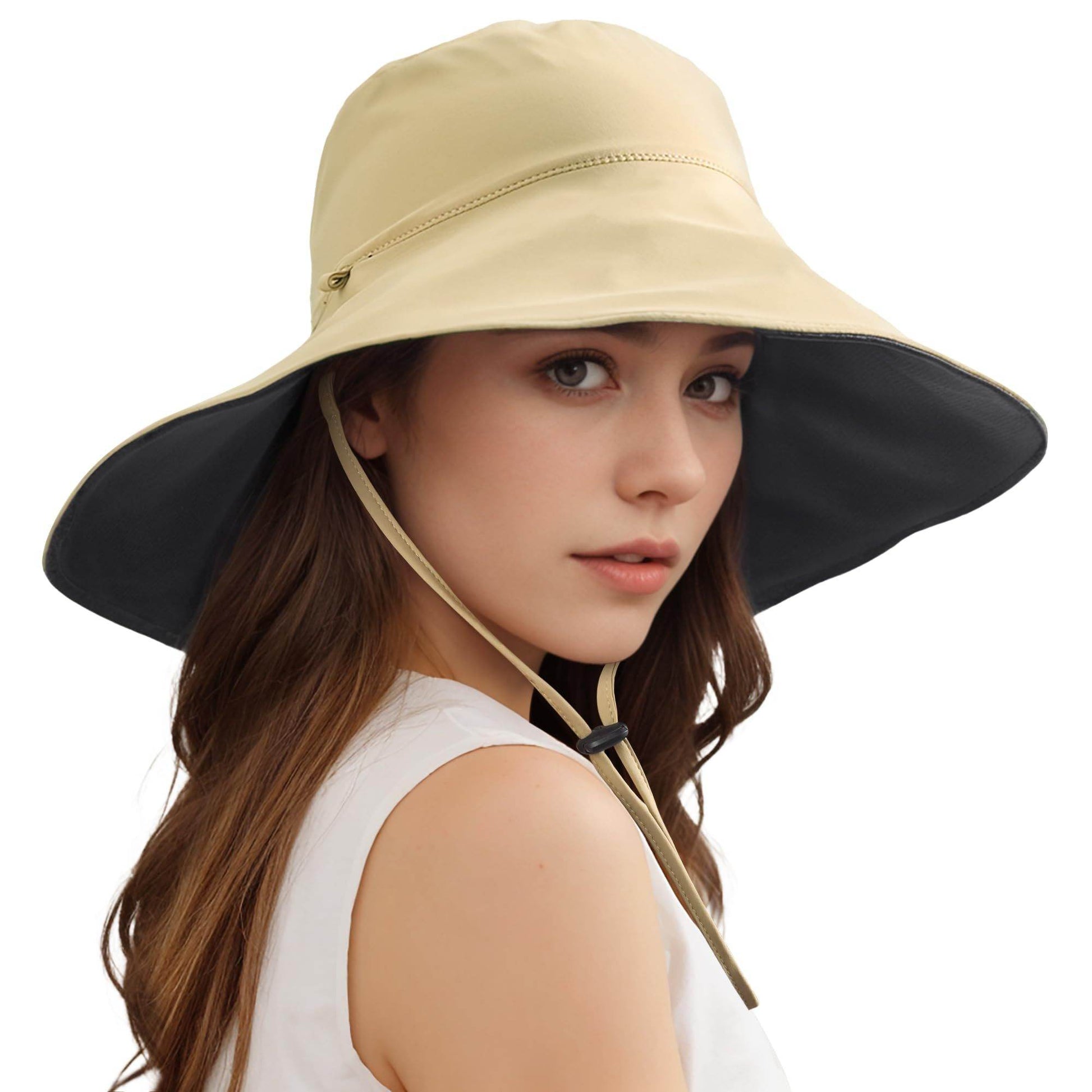 Wide Brim Reversible Sun Hat | Unisex Cooling Bucket Hat - Emprize360