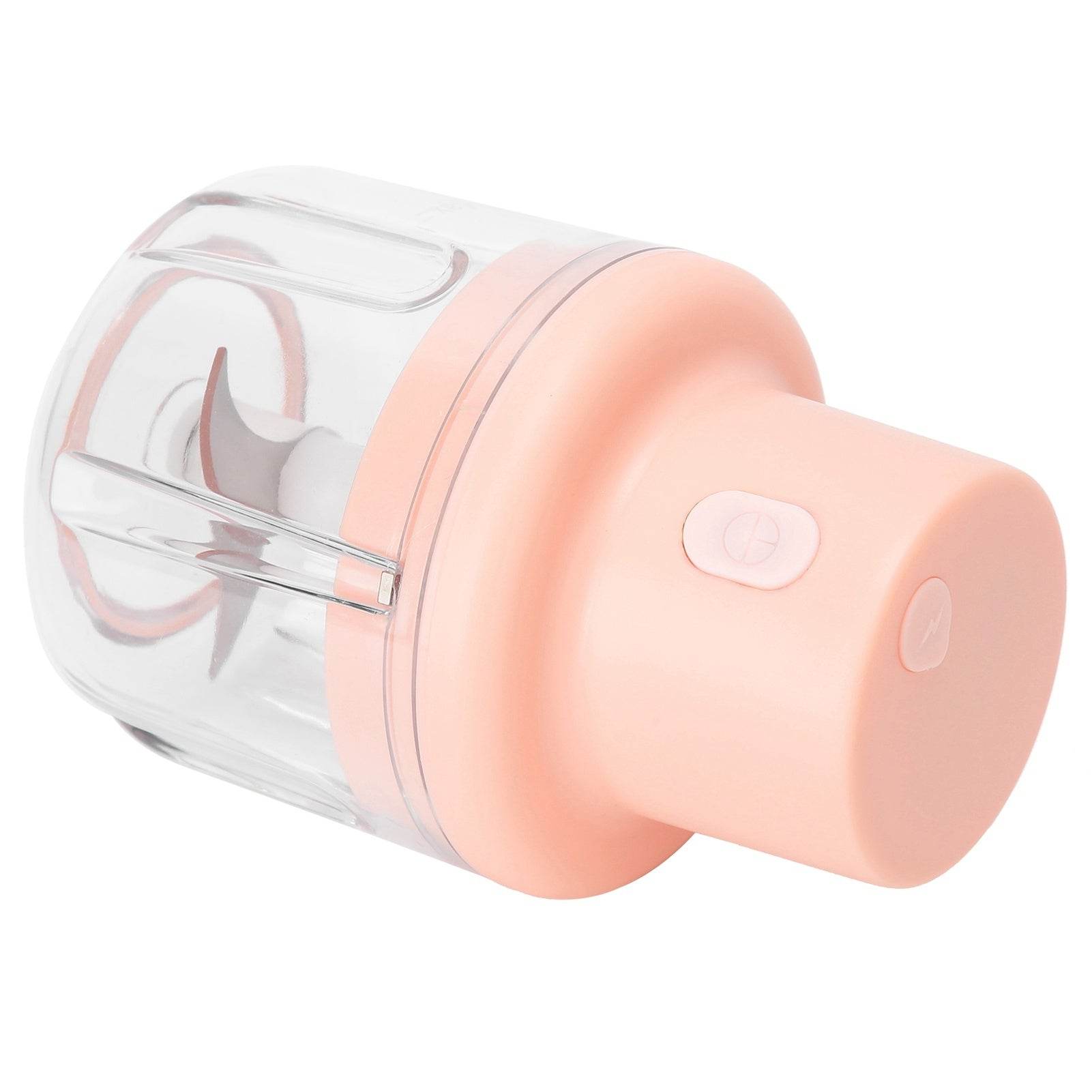 250ml Pink Electric Meat Grinder & Food Chopper – Mini USB Charging Kitchen Shredder - Emprize360