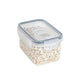 Cubo de arroz rectangular de 08 l
