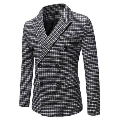 European & American British Style Men's Checkered Nishiki Suit - Emprize360