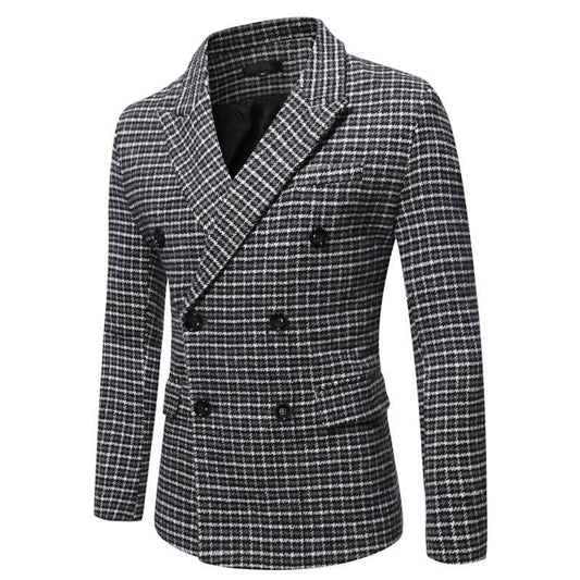 European & American British Style Men's Checkered Nishiki Suit - Emprize360