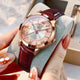 Wine Red Skin Rose Gold