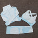 Threepiece suit sky blue