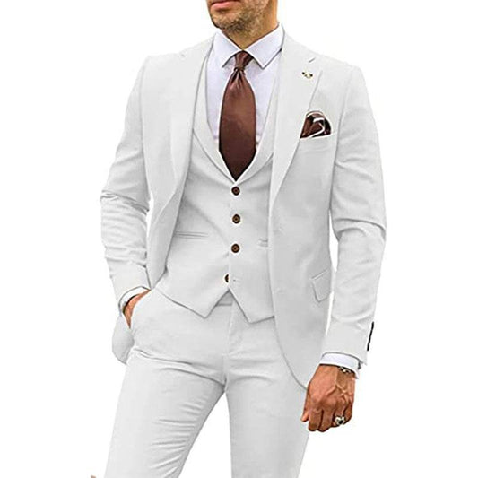 Men's Fashion Casual Slim Suit Three Pieces - Emprize360