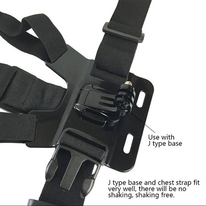 Mobile Cell Phone Clip Chest Mount - Holder Action Camera Adjustable Straps