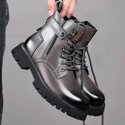 Mens Fashion Thick-soled High-top Wearable Martin Boots - Emprize360