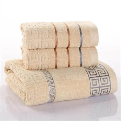 Cozy 3-Piece Cotton Towel Set – Soft, Absorbent, and Perfect for Everyday Comfort - Emprize360