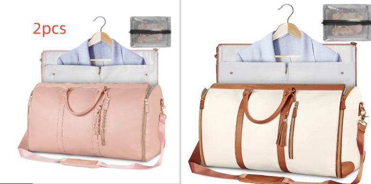 Versatile Large Capacity Waterproof Travel Duffle & Folding Suit Handbag for Women - Emprize360