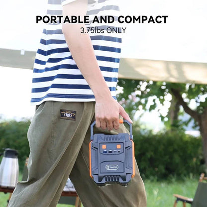Flashfish 200W Portable Power Station 172Wh 230V Solar Generator 110V 48000mAh Power Supply Emergency Energy For Outdoor Camping - Emprize360