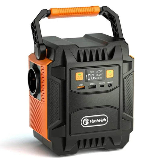 Flashfish 200W Portable Power Station 172Wh 230V Solar Generator 110V 48000mAh Power Supply Emergency Energy For Outdoor Camping - Emprize360
