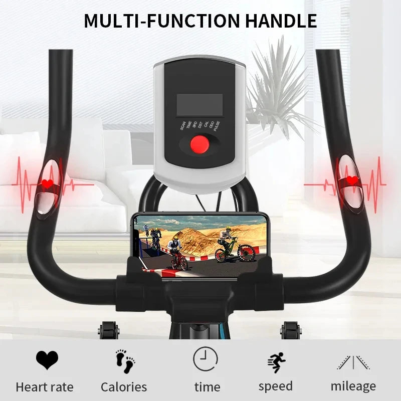 Professional Indoor Spinning Bike | LCD Display | 150kg Capacity | Home Gym Cardio - Emprize360