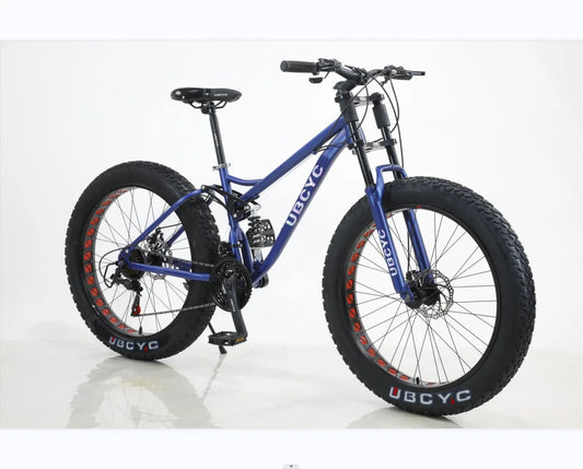 Fat Tire Mountain Bike for Adults | 26" 27.5" 29" | 21-Speed | Disc Brake | All-Terrain MTB - Emprize360
