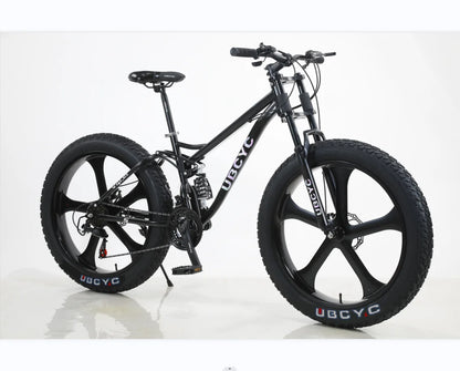 Fat Tire Mountain Bike for Adults | 26" 27.5" 29" | 21-Speed | Disc Brake | All-Terrain MTB - Emprize360