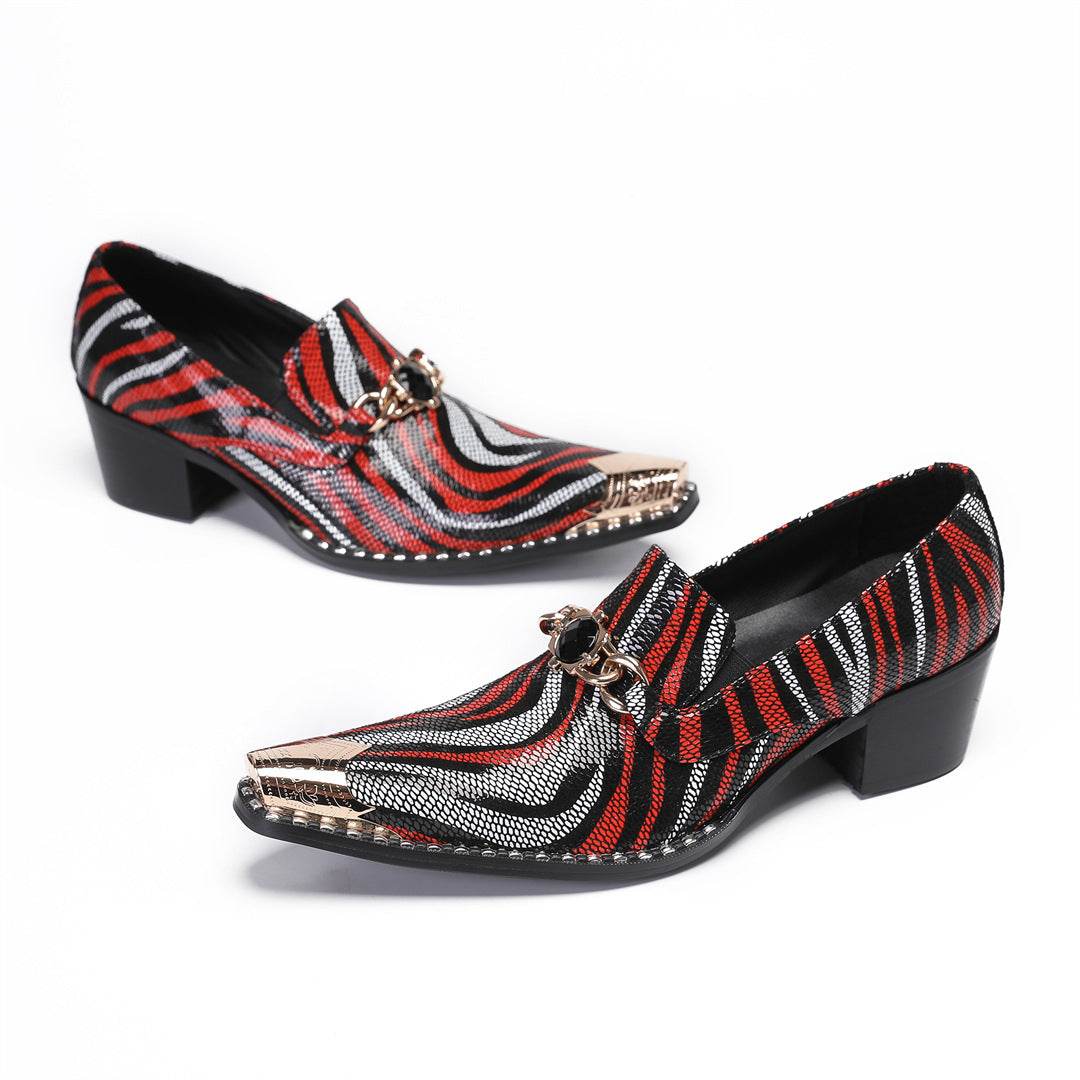 Business Formal Cowhide Leather Shoes – Height Increasing and Stylish - Emprize360
