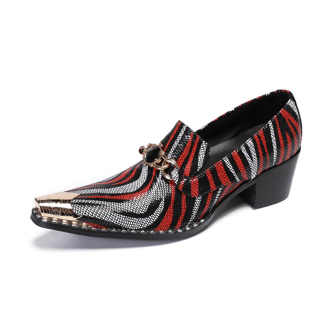Business Formal Cowhide Leather Shoes – Height Increasing and Stylish - Emprize360