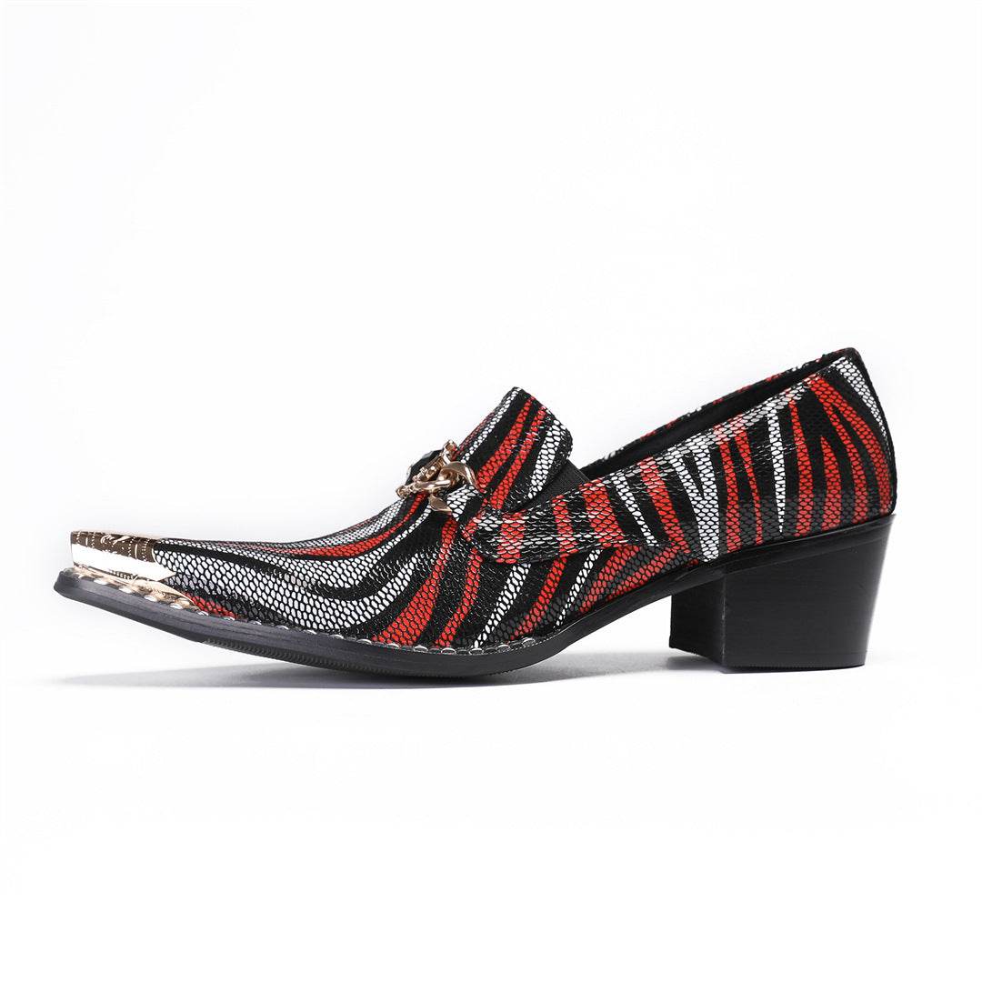 Business Formal Cowhide Leather Shoes – Height Increasing and Stylish - Emprize360