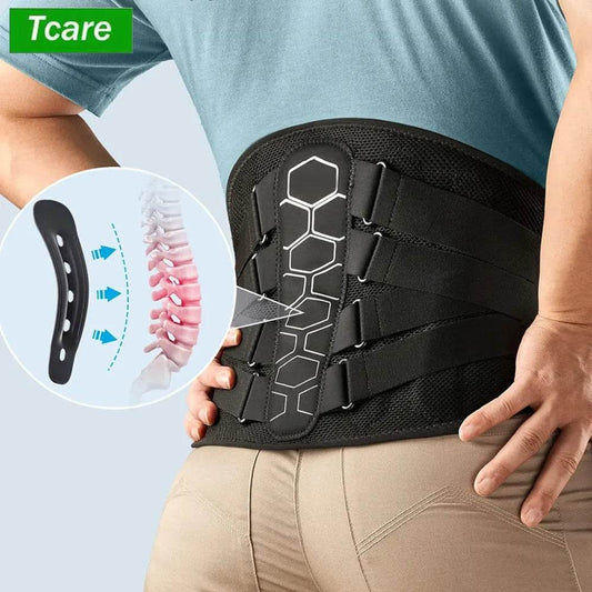 Lumbar Support Back Brace – Adjustable & Breathable Support - Emprize360