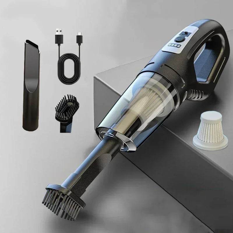 Car Vacuum Cleaner 120W High Power USB Charge Handheld Cordless Vacuum Cleaner Strong Suction Car Home 69980000pa - Emprize360