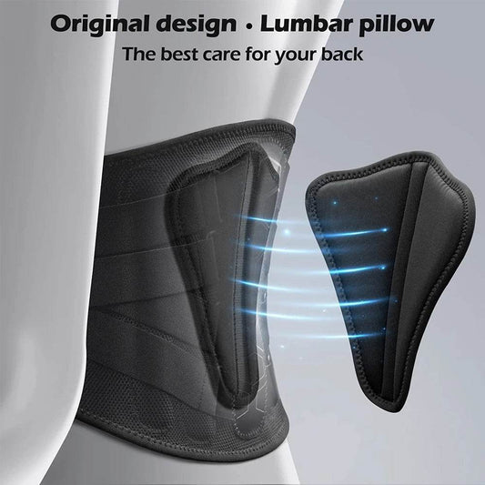 Lumbar Support Back Brace – Adjustable & Breathable Support - Emprize360