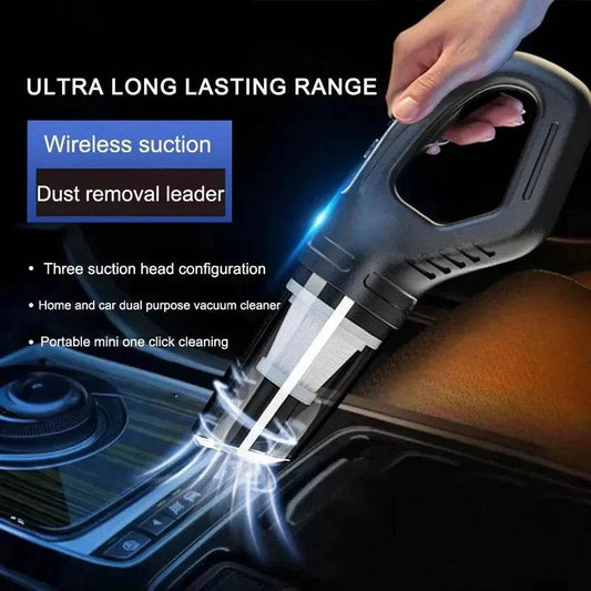 Car Vacuum Cleaner 120W High Power USB Charge Handheld Cordless Vacuum Cleaner Strong Suction Car Home 69980000pa - Emprize360