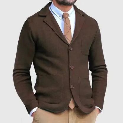 Men Blazer Jacket Business Office Casual - Slim Autumn Winter Suits Jacket for Male - Emprize360