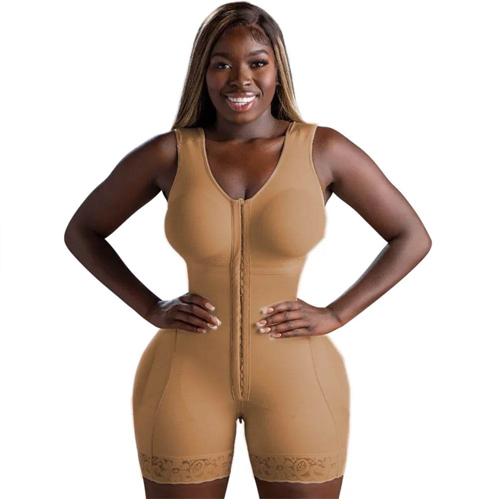 High-Compression Full-Body Shaper with Bra – Stage 2 Shapewear & Butt-Lifting Sexy Bodysuit for Women - Emprize360