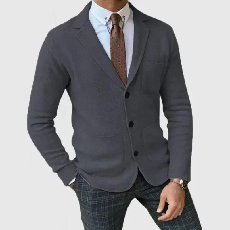 Men Blazer Jacket Business Office Casual - Slim Autumn Winter Suits Jacket for Male - Emprize360