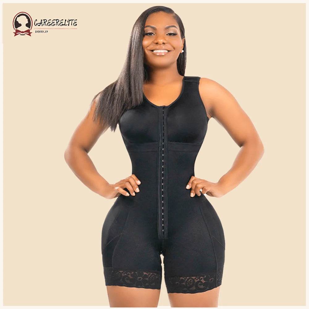 High-Compression Full-Body Shaper with Bra – Stage 2 Shapewear & Butt-Lifting Sexy Bodysuit for Women - Emprize360