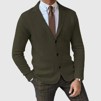 Men Blazer Jacket Business Office Casual - Slim Autumn Winter Suits Jacket for Male - Emprize360