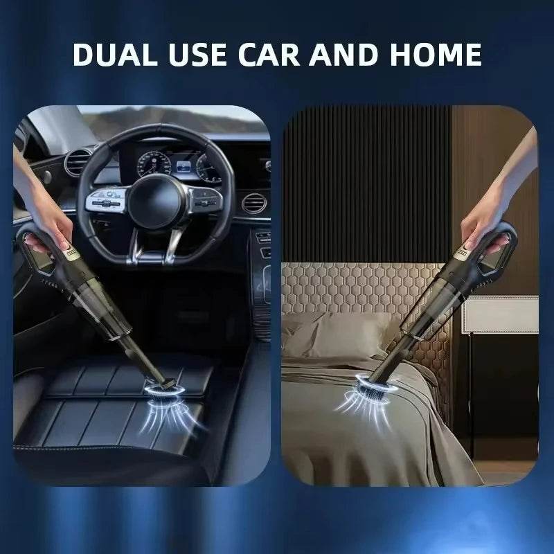 Car Vacuum Cleaner 120W High Power USB Charge Handheld Cordless Vacuum Cleaner Strong Suction Car Home 69980000pa - Emprize360