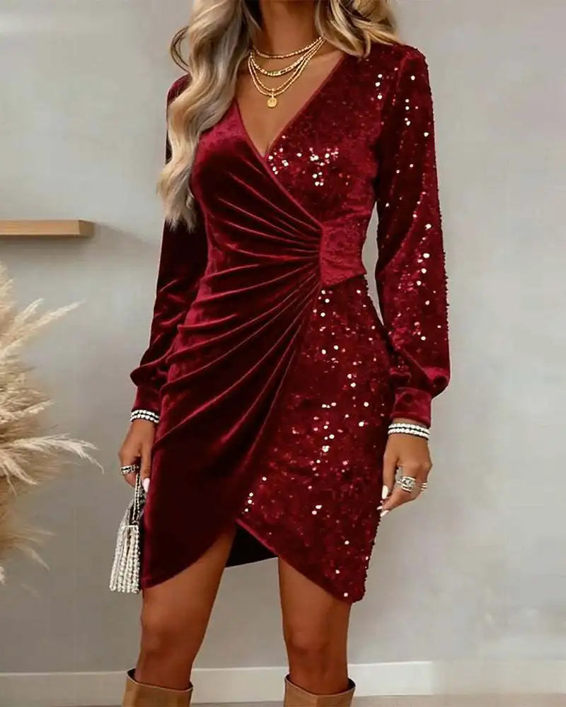 Sexy Fashionable Elegant Slim Fit Midi Dress