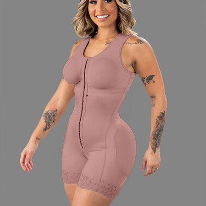 High-Compression Full-Body Shaper with Bra – Stage 2 Shapewear & Butt-Lifting Sexy Bodysuit for Women - Emprize360