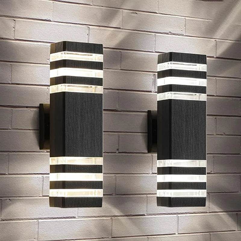LED Wall Sconce Light with E27 Replaceable Bulb – Waterproof Outdoor & Indoor Wall Lamp for Bedroom, Balcony, Garden, and Stair Lighting - Emprize360