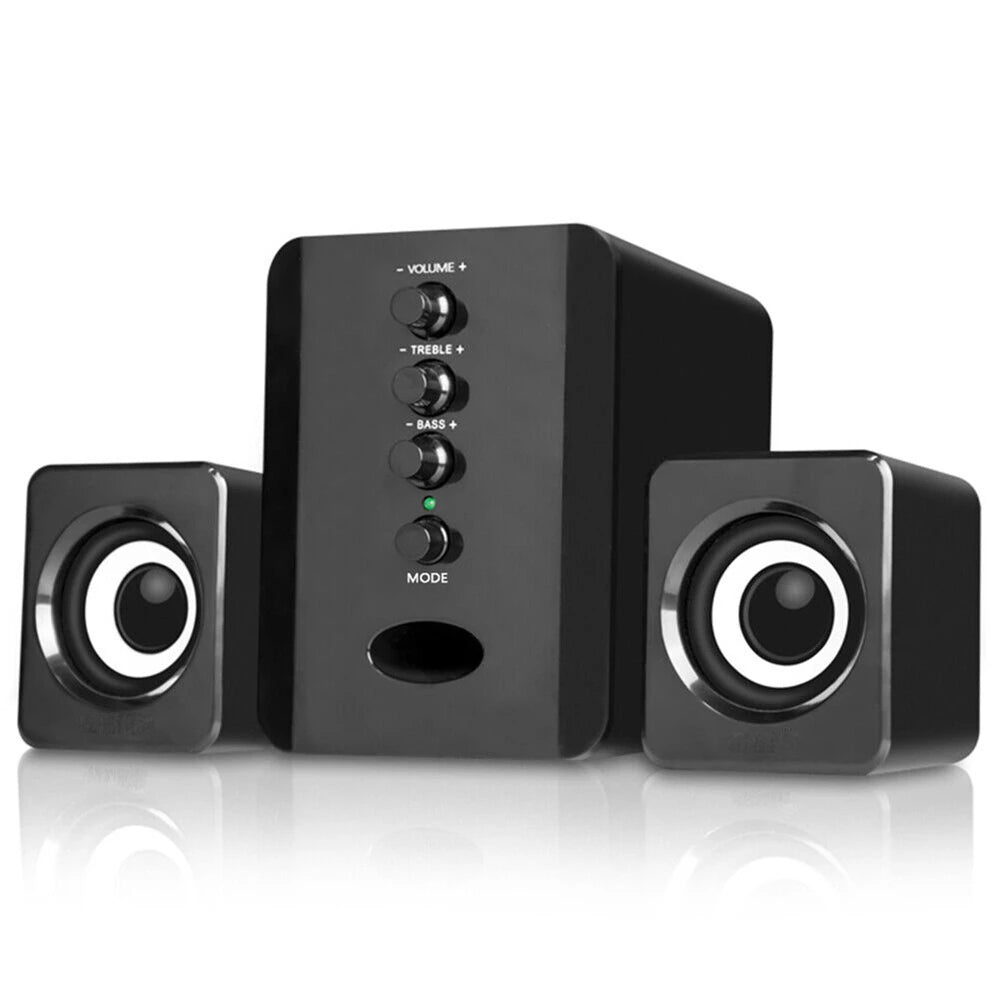 Portable USB Stereo Speakers – Surround Sound for PC, Laptop & TV