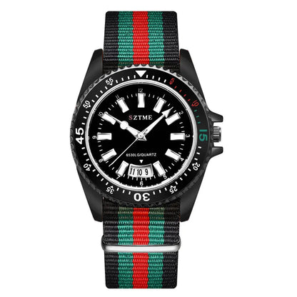Classic Nylon Strap Quartz Watch