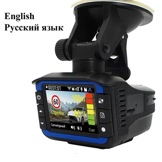 Winkcron Dual Radar & GPS Car Dash Camera Recorder with Cycle Recording - Emprize360
