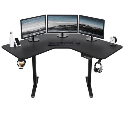 Electronic adjustable Desk L Shaped Electric Standing Desk