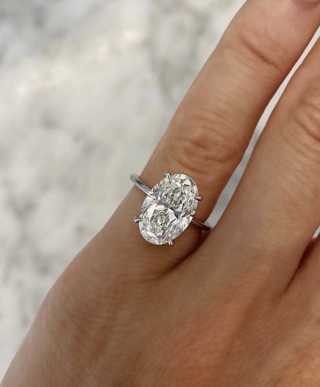 Women's Gold Plated Engagement Ring - Emprize360