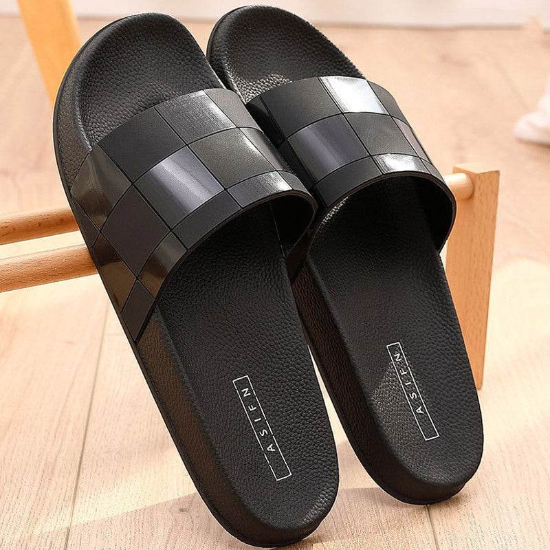 Fashion Home Indoor Bathroom Non-slip Wear-resistant Soft Bottom Couple Sandals And Slippers - Emprize360