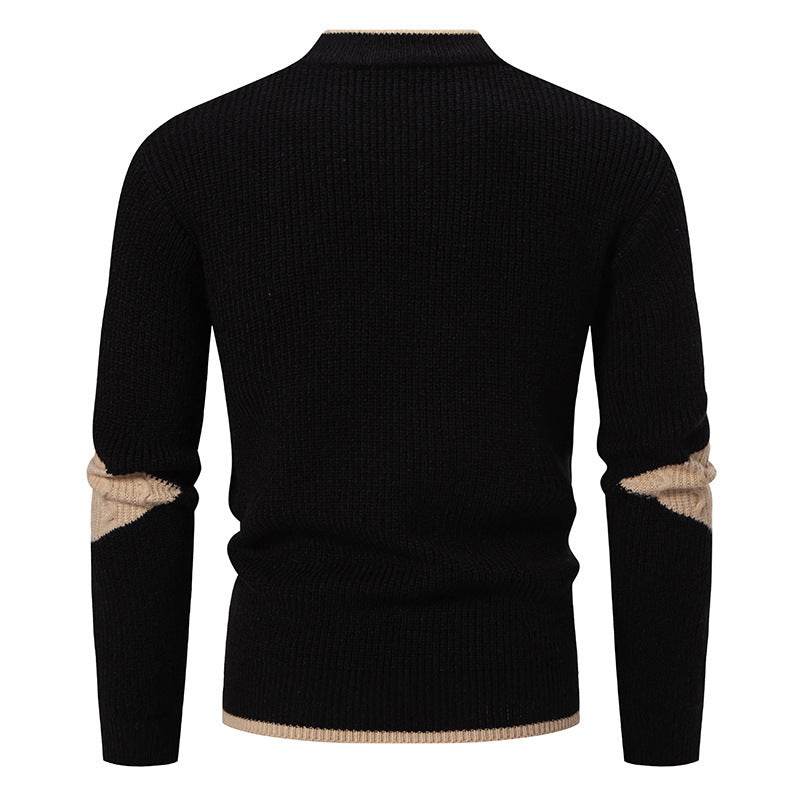 Men's Fashion Trend Multicolor Woven Cotton Velvet Sweater - Emprize360