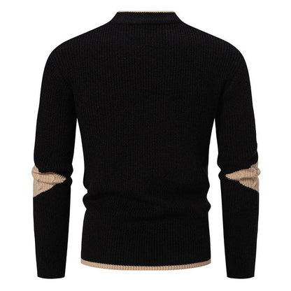 Men's Fashion Trend Multicolor Woven Cotton Velvet Sweater - Emprize360