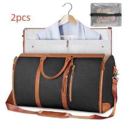 Versatile Large Capacity Waterproof Travel Duffle & Folding Suit Handbag for Women - EMPRIZE 360