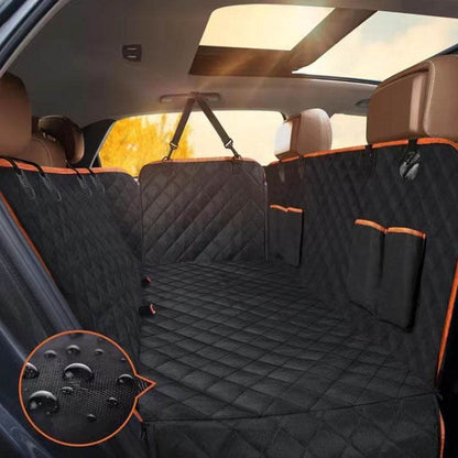 Premium Oxford Pet Car Seat Cover – Waterproof, Anti-Dirt Rear Seat Protector - Emprize360