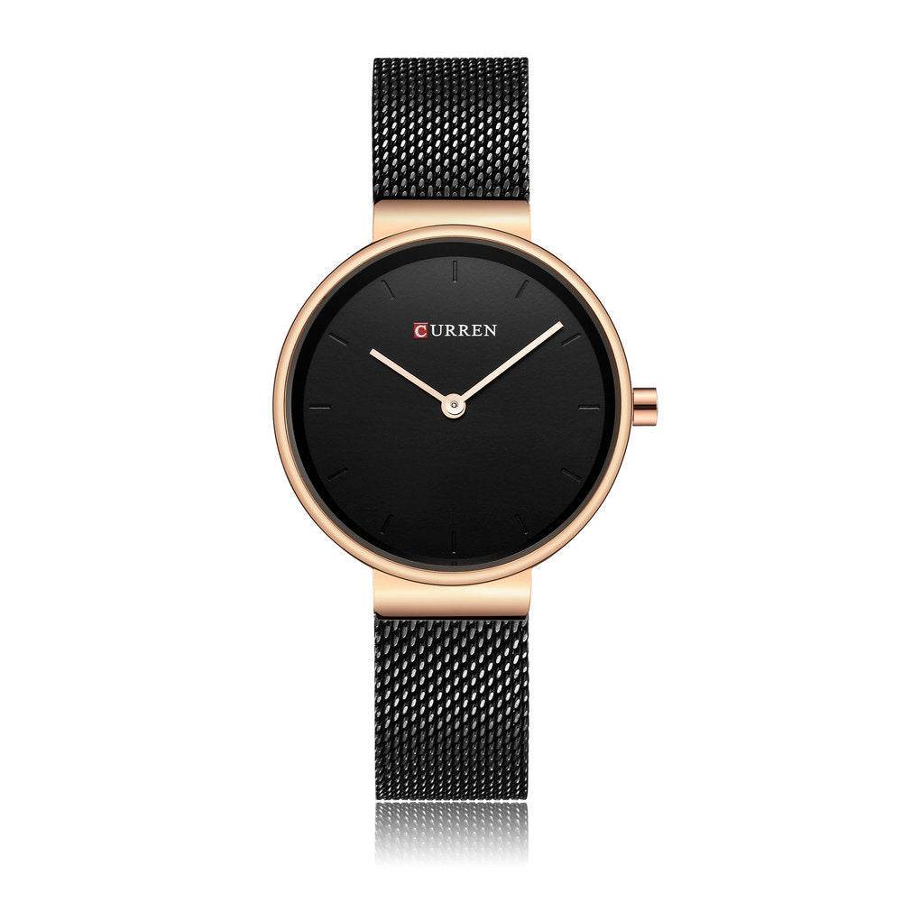 Stylish Women's Mesh Belt Quartz Watch - Casual & Business Pointer Timepiece - Emprize360