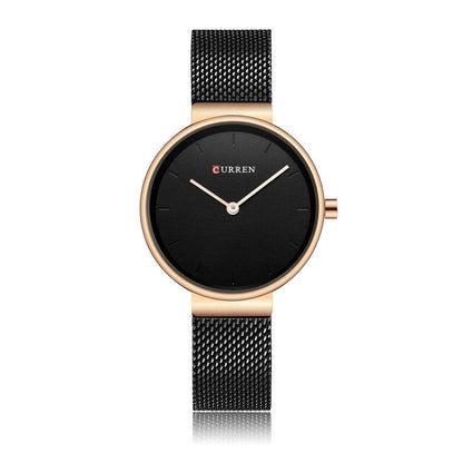 Stylish Women's Mesh Belt Quartz Watch - Casual & Business Pointer Timepiece - Emprize360
