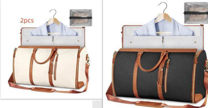 Versatile Large Capacity Waterproof Travel Duffle & Folding Suit Handbag for Women - Emprize360