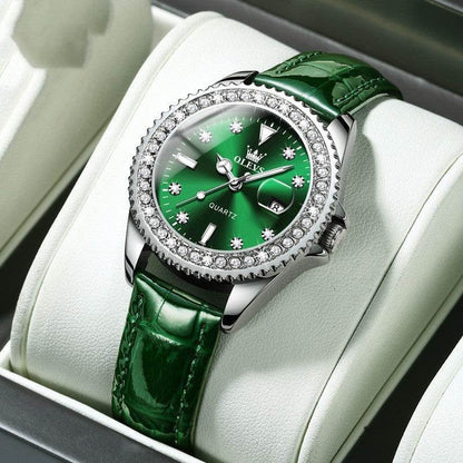 Diamond Quartz Women's Stainless Steel Watch - Emprize360