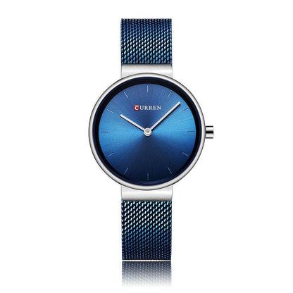 Stylish Women's Mesh Belt Quartz Watch - Casual & Business Pointer Timepiece - Emprize360