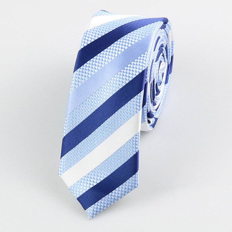 5cm Glossy Striped & Dot Men’s Tie - Emprize360